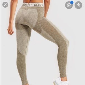 Gymshark Flex Leggings Khaki/Sand